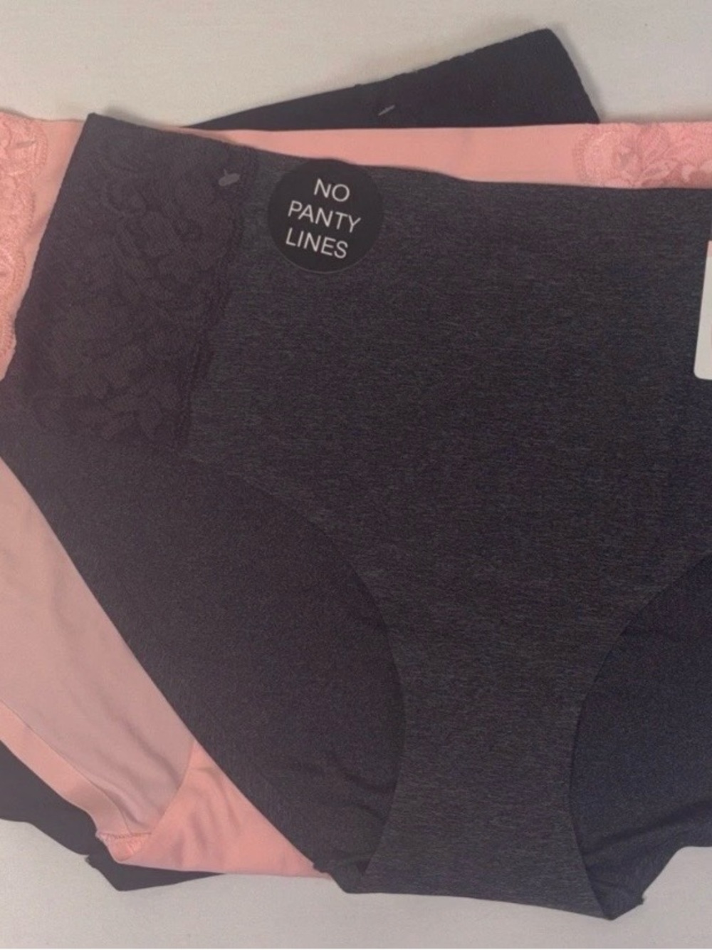 NWT 3-pack Prima Valentina Women’s No Panty Lines Hi-Cut Brief Panties 871158 - Picture 3 of 9